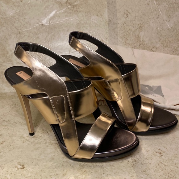 Reed Krakoff Rose Gold Heels size 10.5 NIB - Picture 1 of 10
